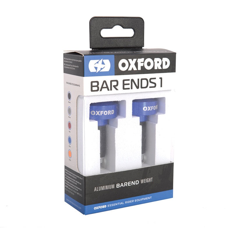 Oxford Handlebar Bar Ends – Blue