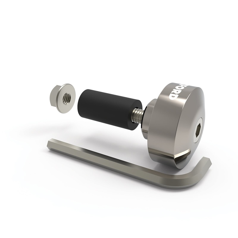 Oxford Handlebar Bar Ends – Sil
