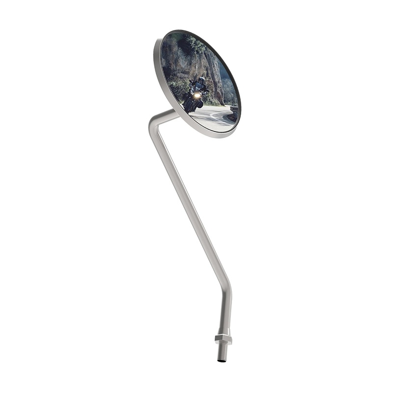 Oxford Mirror Deluxe Chrome Left 10mm