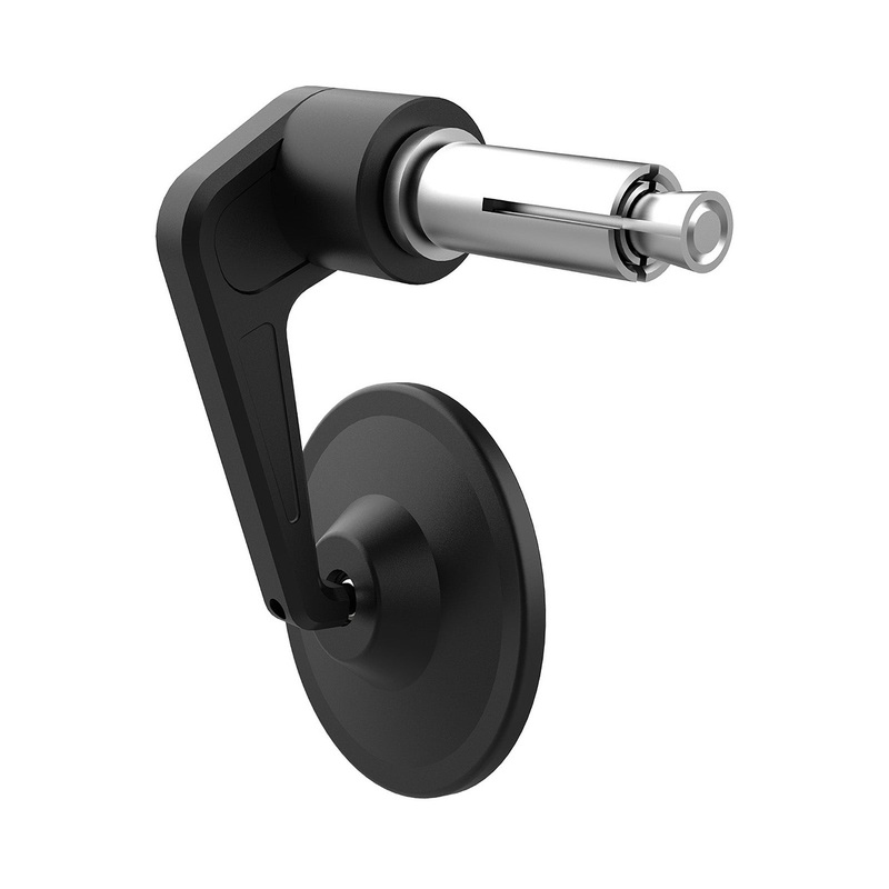 Oxford Street Billet Alloy Bar End Mirror Left – Black