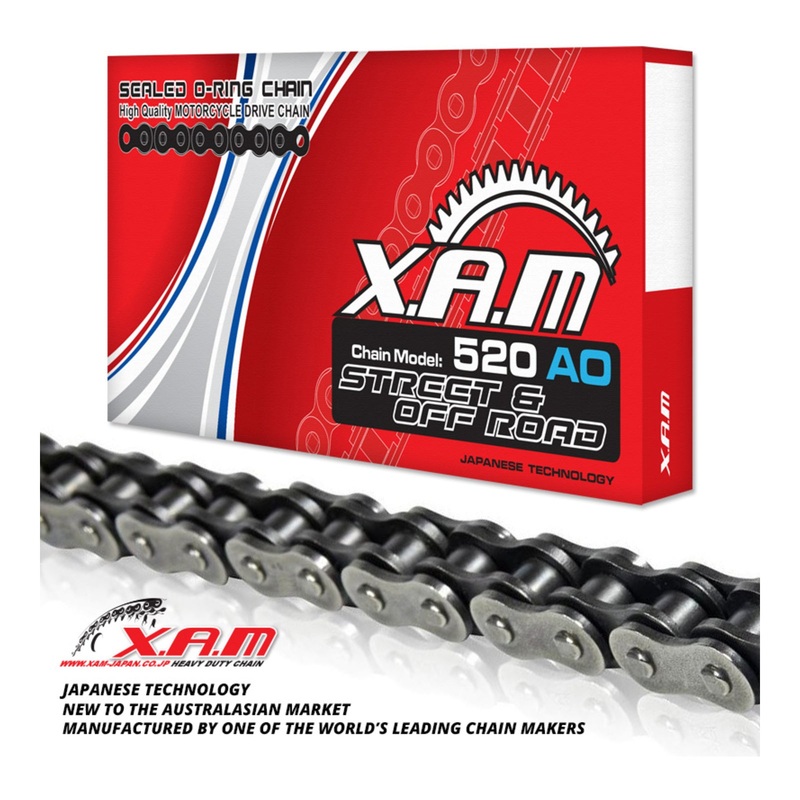 CHAIN XAM 520AO X 108 O-RING