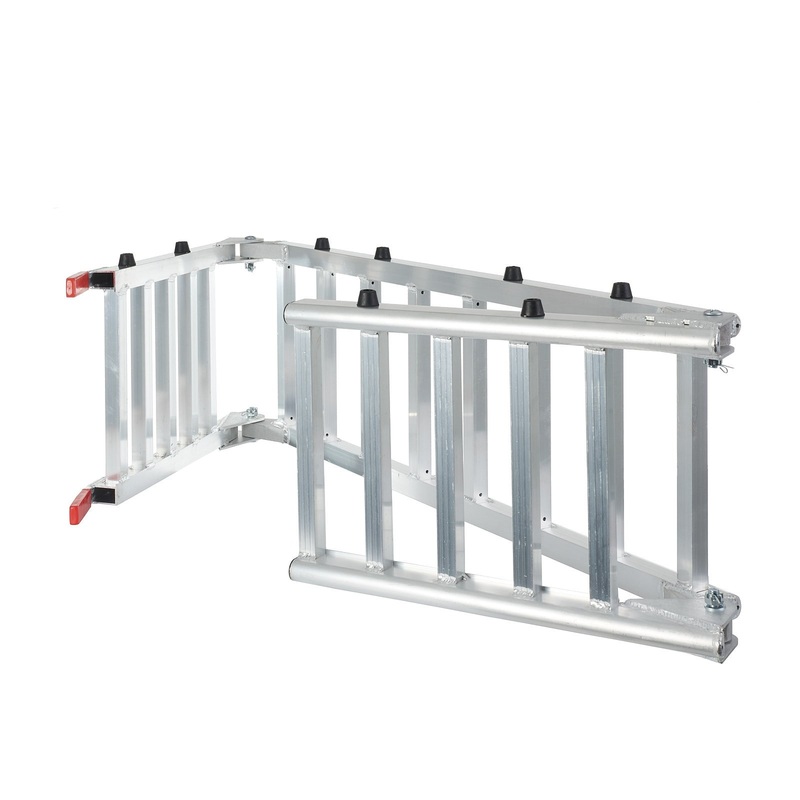 Whites Alloy Tailgate Folding Ramp 223x35cm 318kg Rated