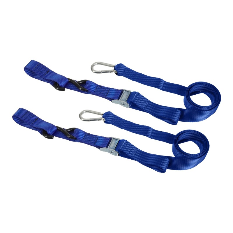 Whites Tie Downs 1 1/2in x 6ft – Blue / Blue