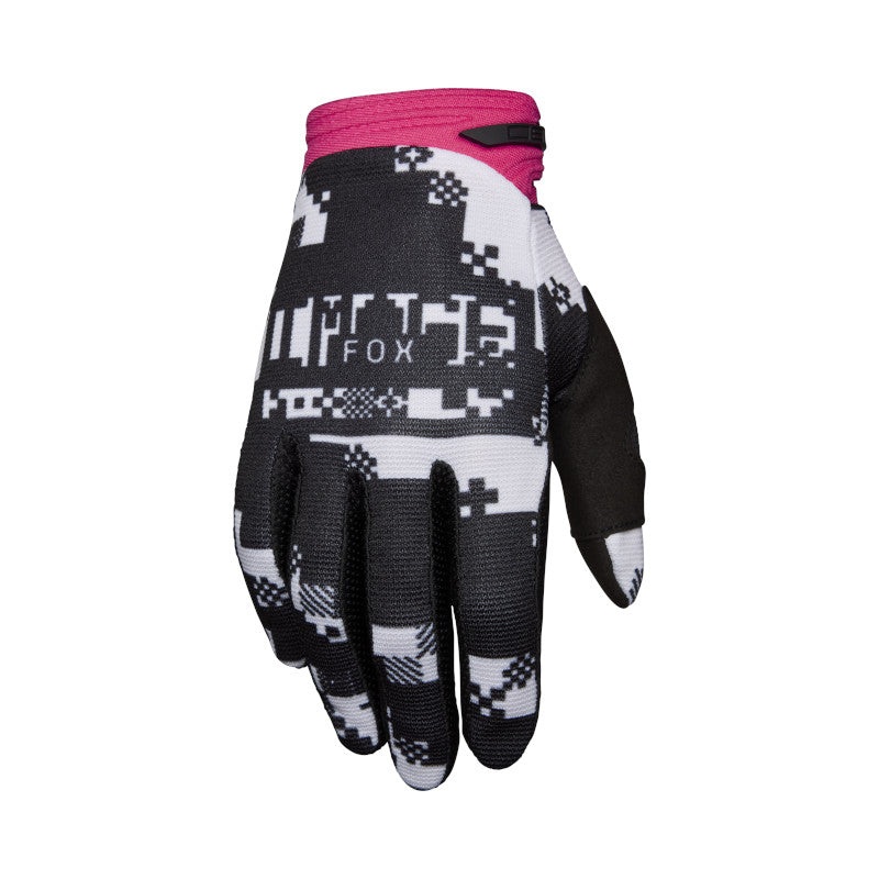 FOX  180 DIGI IMAGE GLOVES – BLACK/PINK