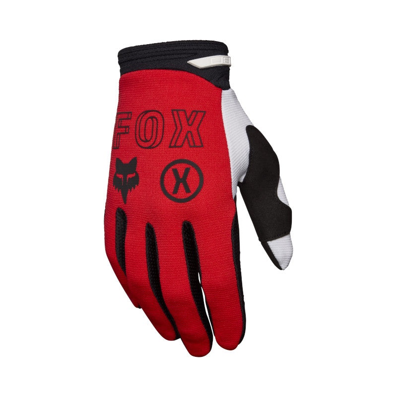 FOX  180 FLOW GLOVES – FLO RED