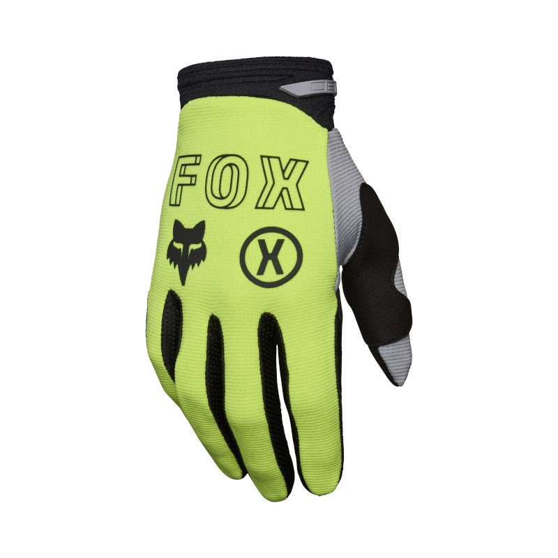 FOX  180 FLOW GLOVES – FLO YELLOW