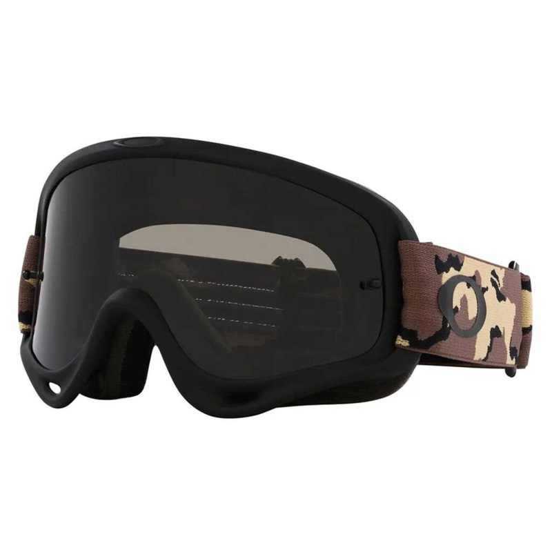 OAKLEY O FRAME DESERT CAMO SAND GOGGLES – DARK GREY & CLEAR LENS