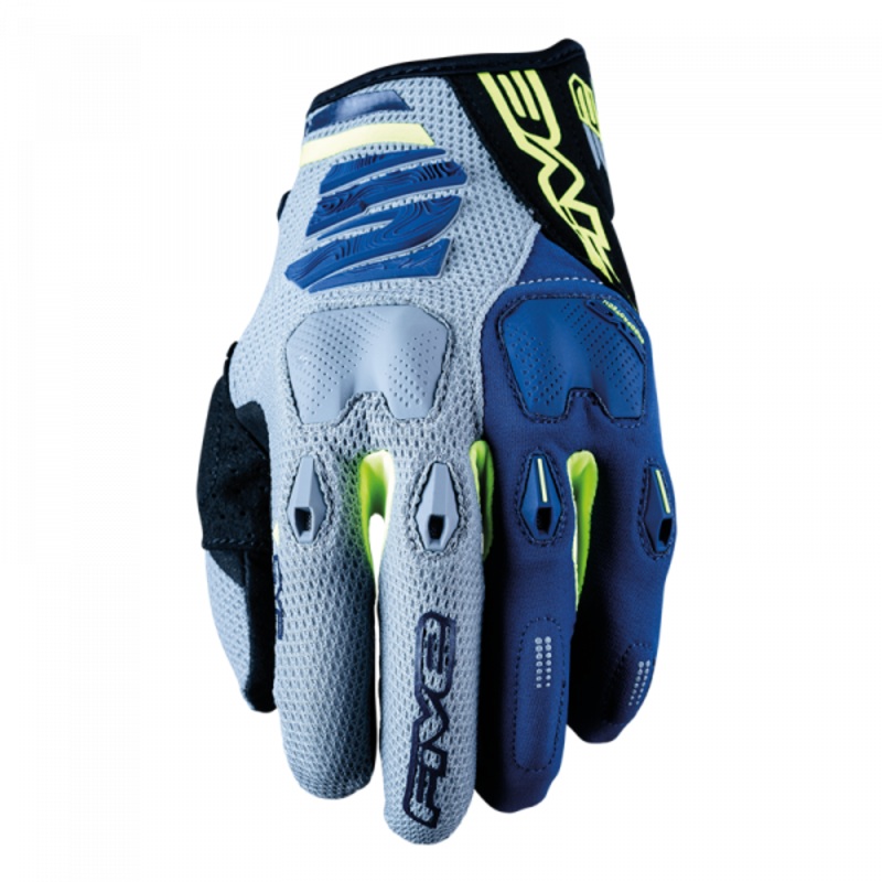 FIVE E2 ENDURO GLOVES – GREY FLURO