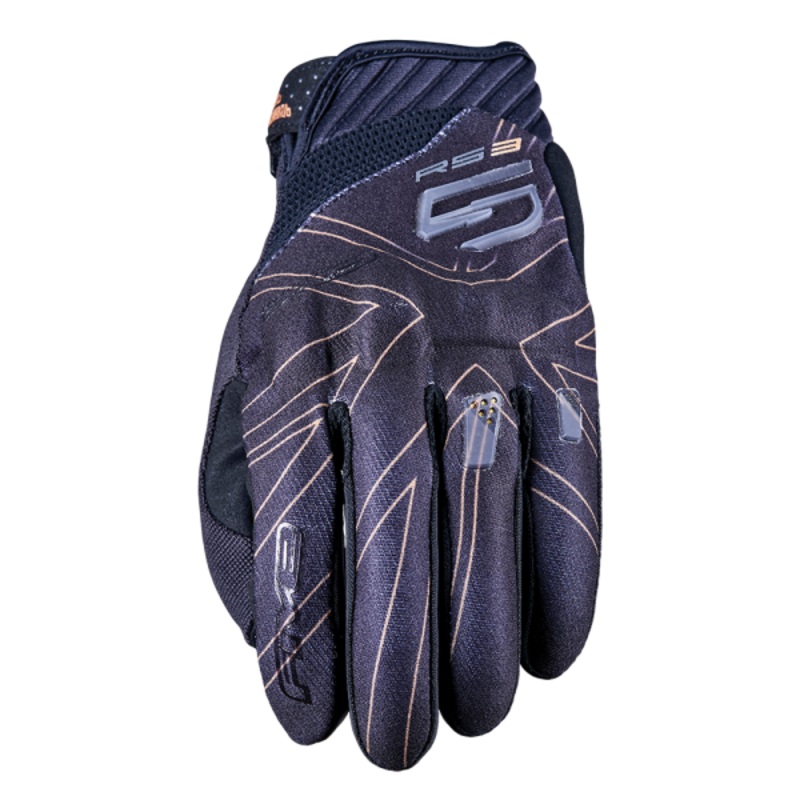FIVE RS-3 EVO GLOVES – BLACK/GOLD