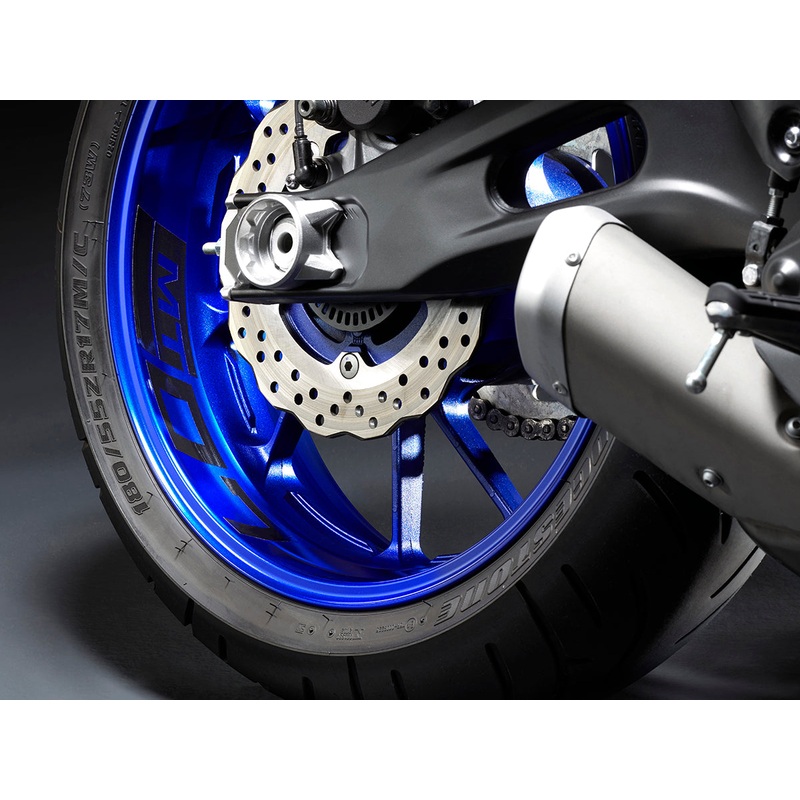 Rear Wheel Sticker MT-07 – Black