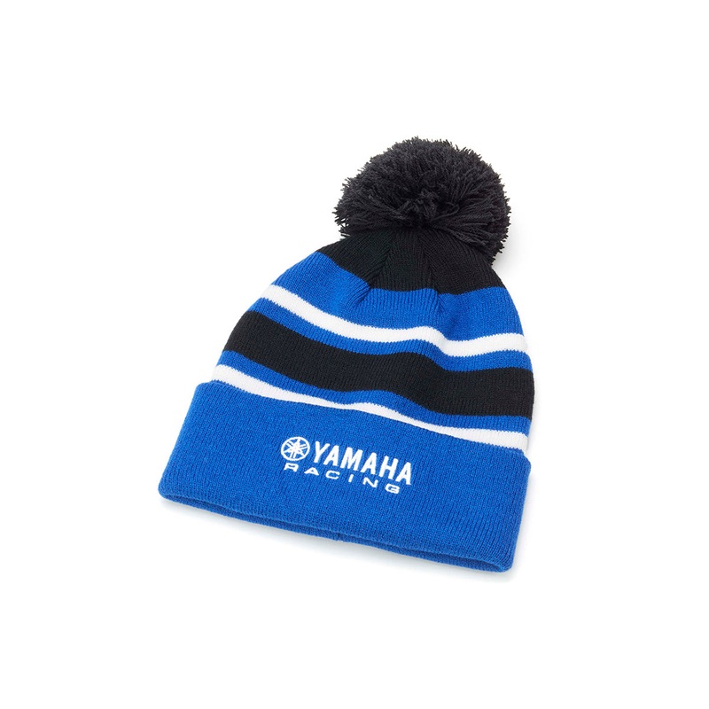 Yamaha Racing Adults Pompom Beanie
