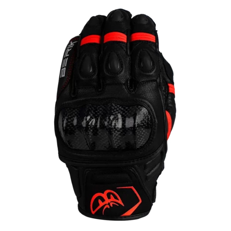 BERIK SP2 CARBON GLOVES – BLACK/RED