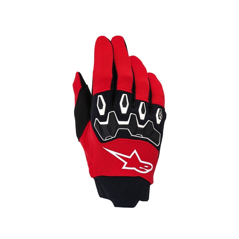 ALPINESTARS FULL BORE V2 GLOVES – BRIGHT RED BLACK