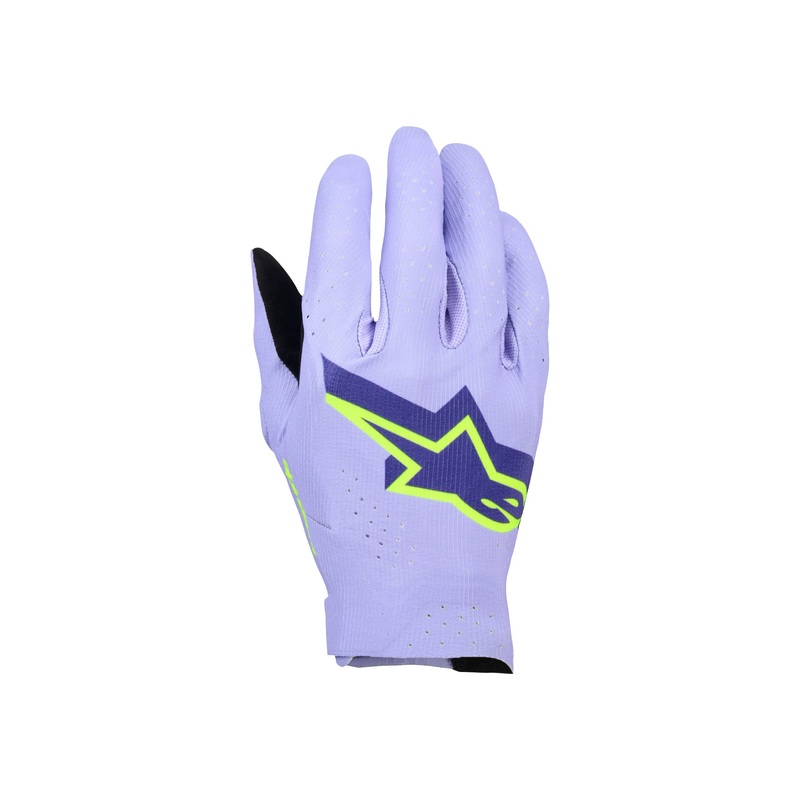ALPINESTARS SUPERTECH MX GLOVES – LAVENDER VIOLET FLUO YELLOW