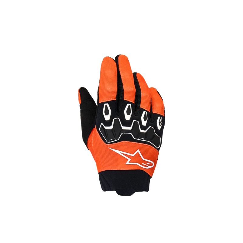 ALPINESTARS YOUTH & KIDS FULL BORE V2 GLOVES – ORANGE WHITE BLACK