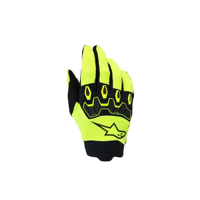 ALPINESTARS YOUTH & KIDS FULL BORE V2 GLOVES – YELLOW FLUO BLACK