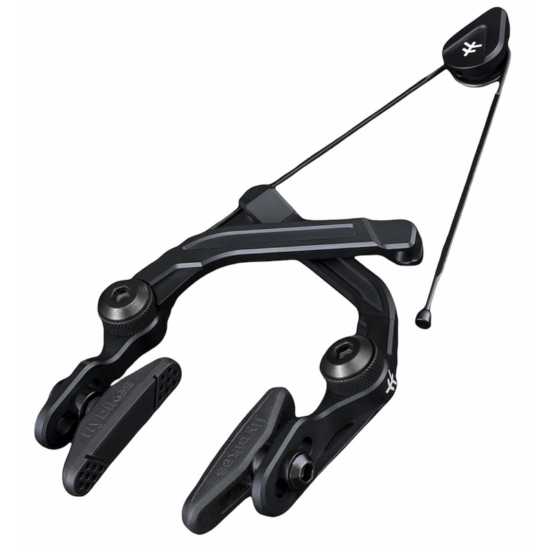 Fly Manual CNC SH Brake|Black w/ Black Pads|Black w/ Clear Pads|Polished w/ Clear Pads|Polished w/ Black Pads