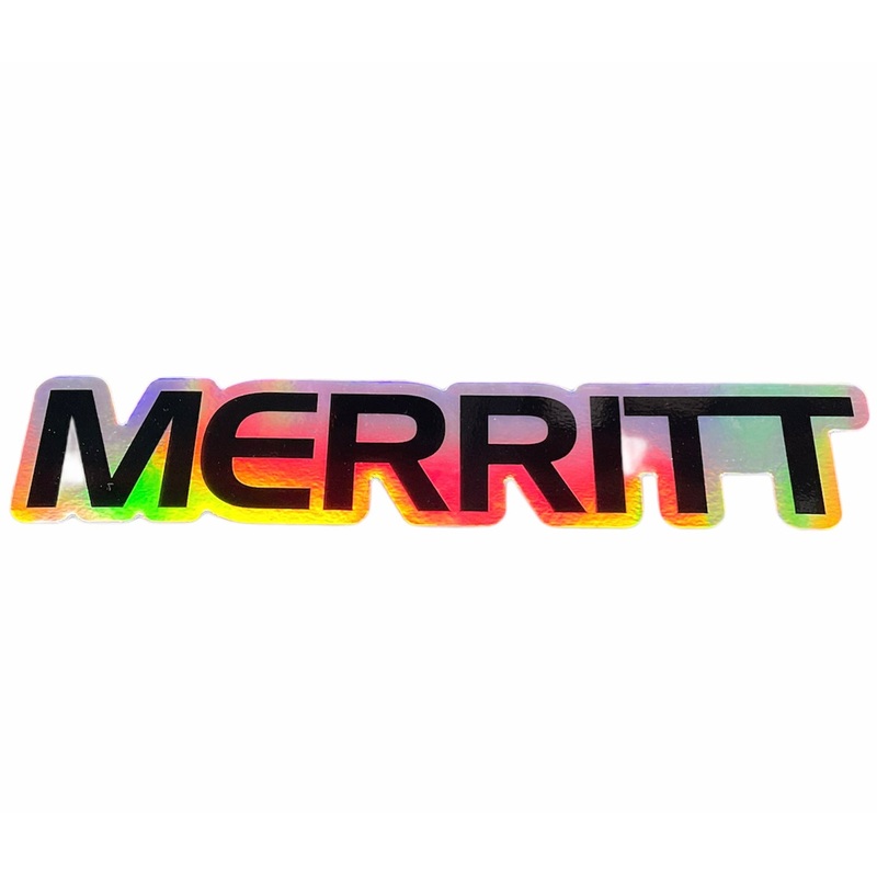 Merritt Holographic Sticker|Holographic
