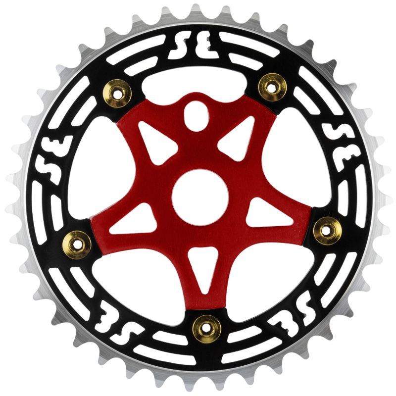 S.E Bikes Alloy Chainring and Spider
