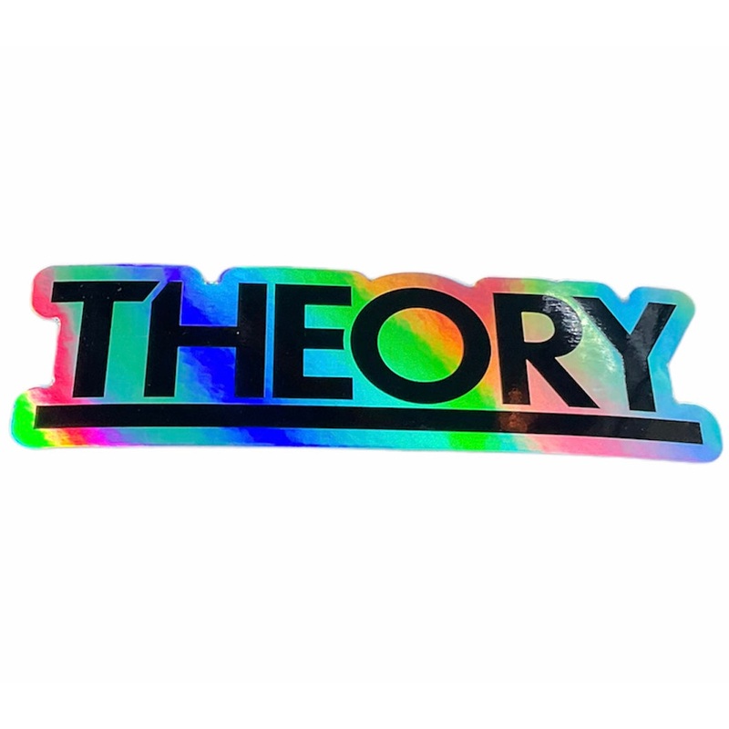 Theory Holographic Sticker|Holographic