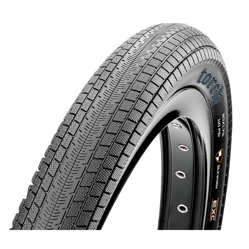 Maxxis Torch Folding Tire|Black – 20″ x 1.75″|Black – 20″ x 1.95″