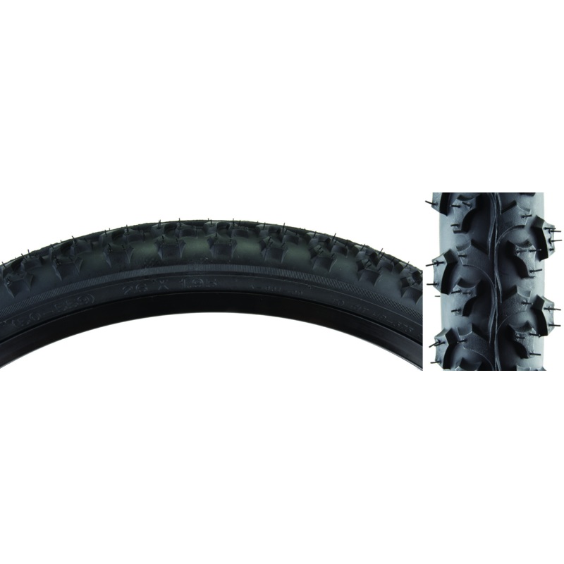 Sunlite Alpha Bite 26 Tire|Black – 26″ x 1.95″|Black – 26″ x 2.1″