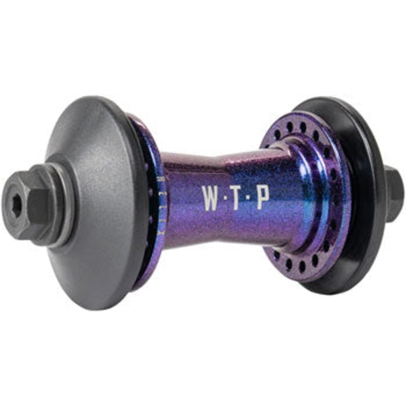 We The People Helix Front Hub|Black|Galactic Purple