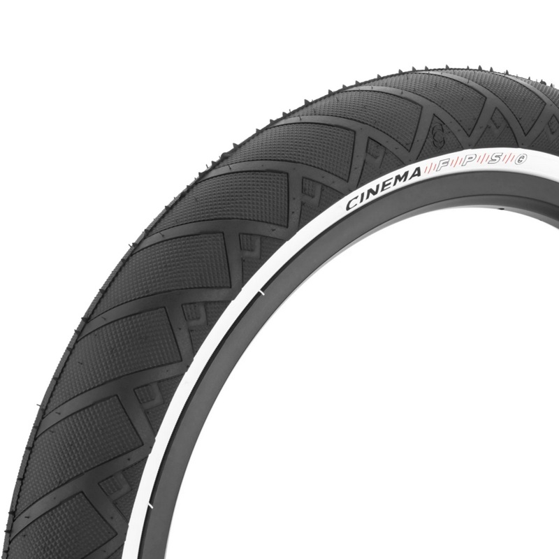 Cinema FPS Tire|Black – 20″ x 2.5″|Black w/ White Wall – 20″ x 2.5″|Purple – 20″ x 2.5″|Black w/ Reflective Strip – 20″ x 2.5″|Black w/ Camo Sidewall – 20″ x 2.5″