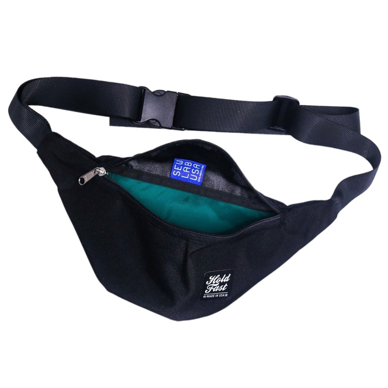 Hold Fast Fanny Pack|Black/Teal