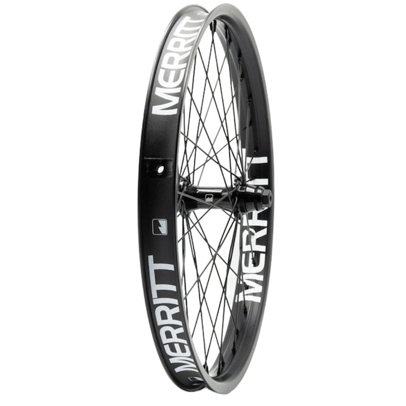 Merritt Siege Front Wheel|Black|Gold|Purple