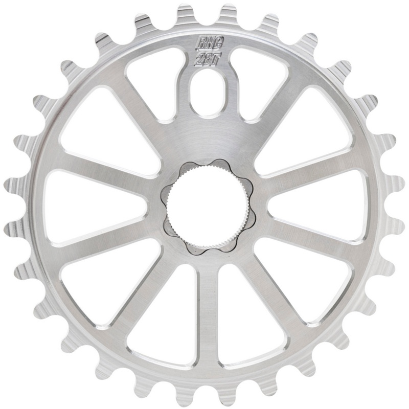 RNC 7075 Aluminum Sprocket|Raw / 25T|Raw / 28T|Raw / 30T|Black / 25T|Black / 28T|Black / 30T