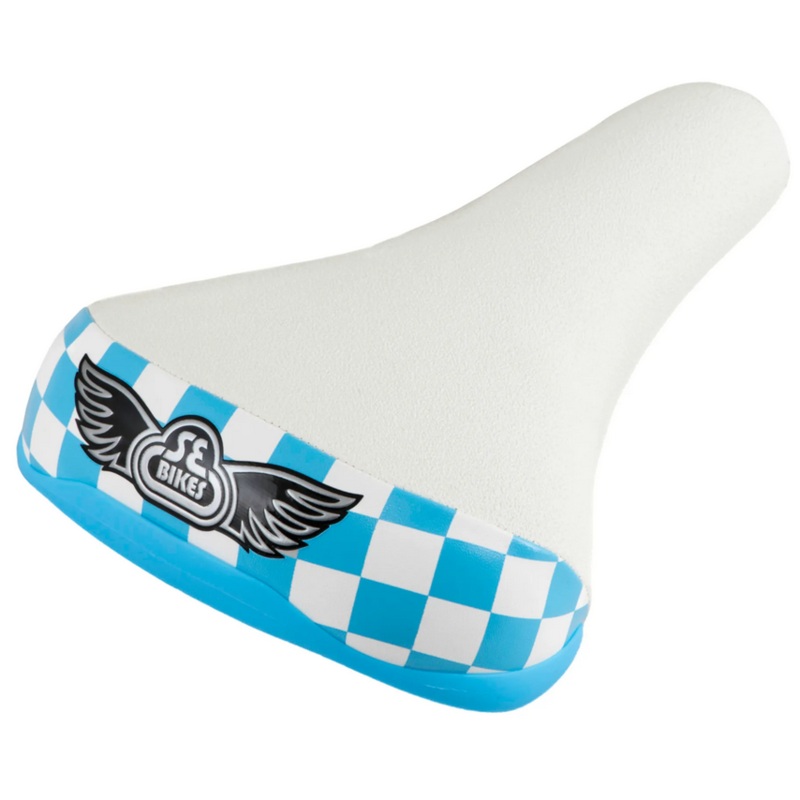 SE Bikes Checkerboard Seat|Black/White|Gold/Black|White/Blue|Pink/Black