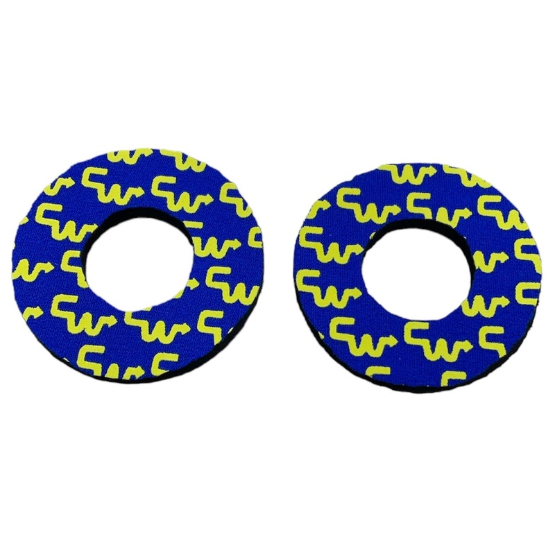 CW Racing Grip Donuts|Black / White|Red / White|Royal Blue / White|Royal Blue / Yellow