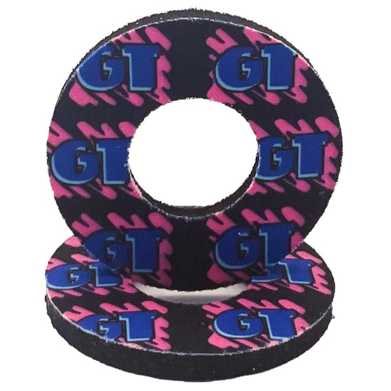 GT BMX Freestyle Grip Donut|Black / Blue / Yellow|White / Yellow|Black / Pink|White / Pink|Black / Yellow / White