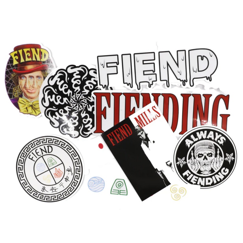 Fiend Team V2 Sticker Pack|10 Pack
