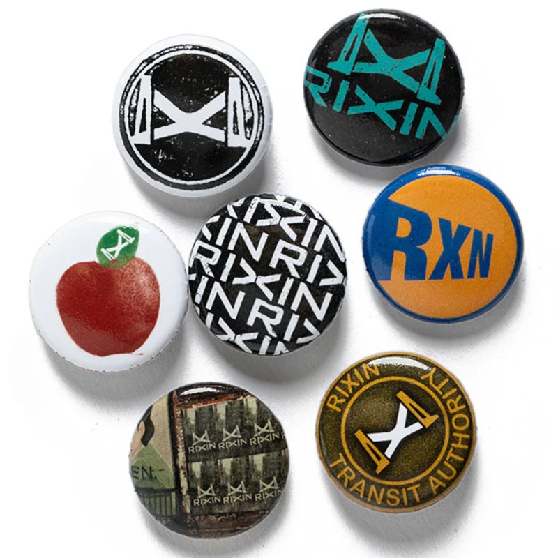Rixin Button Pack|Pack of 7