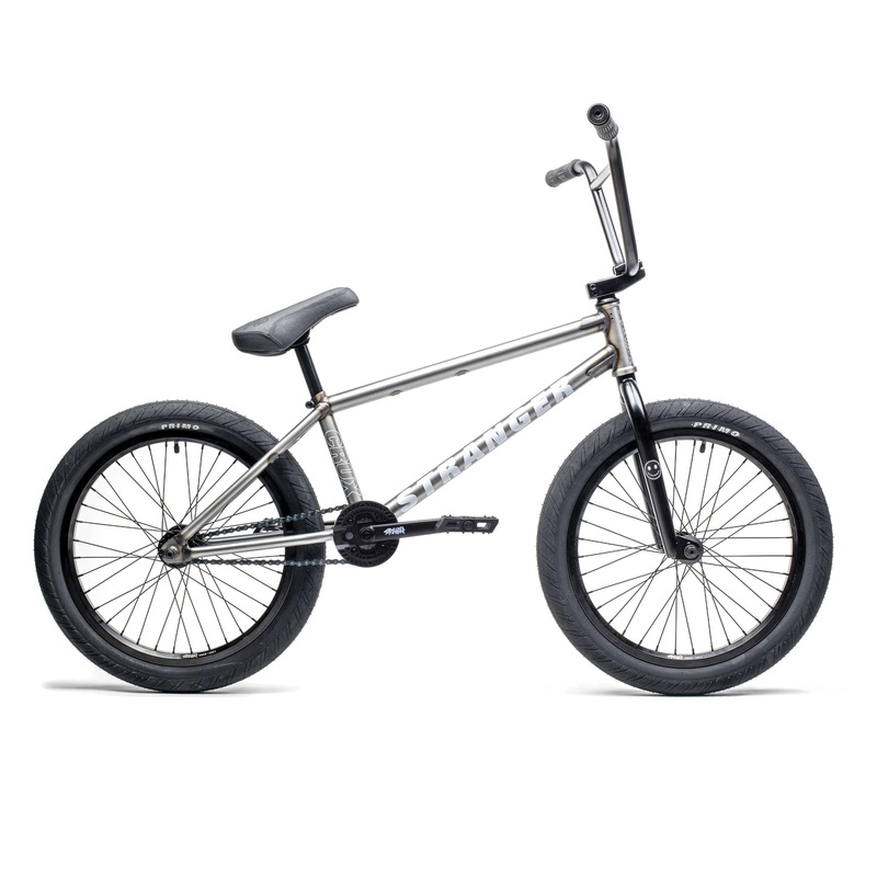 Stranger Crux Bike|Raw –  21″ Top Tube|White –  21″ Top Tube|Black –  21″ Top Tube