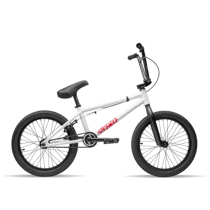 Stranger Mini Mac 18 Bike|Brushed Polish|White|Black