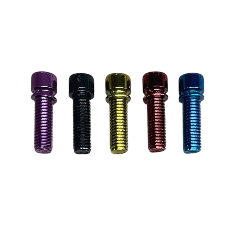 Theory Stem Bolts|Blue|Black|Red|Gold|Purple