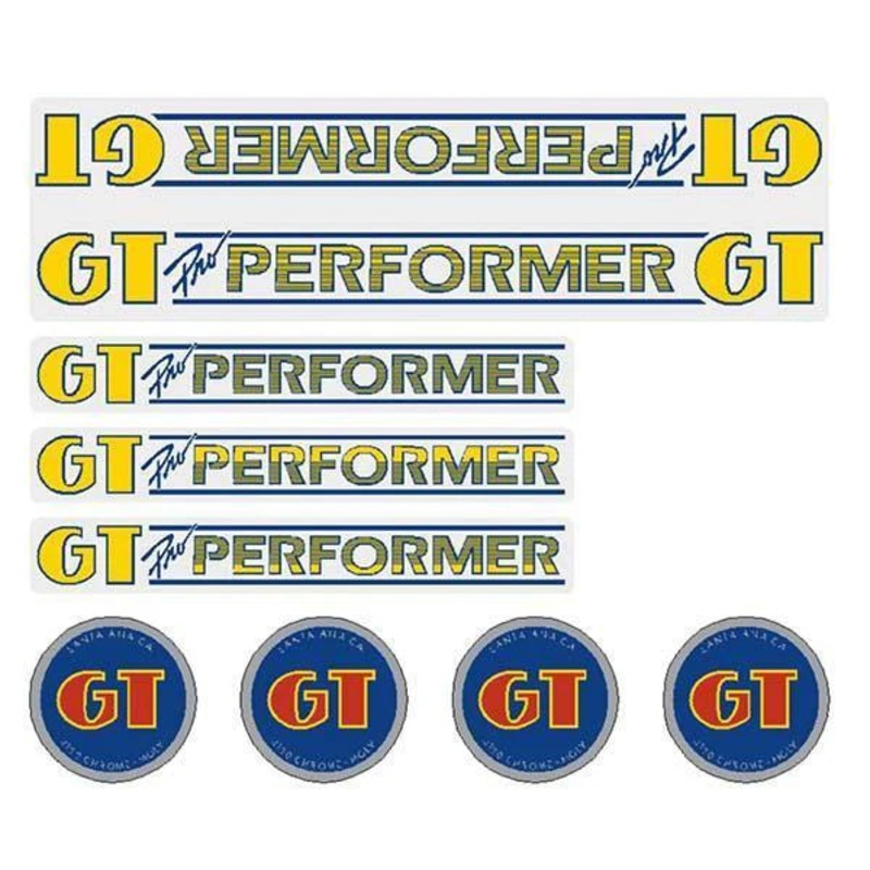 1984-1985 GT Pro Performer Decal Set (Italics)