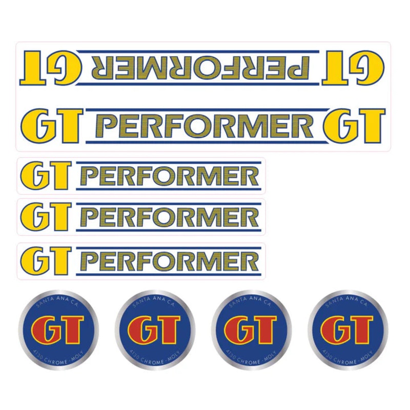 1984 GT Performer Decal Set|Printed on a Clear Background