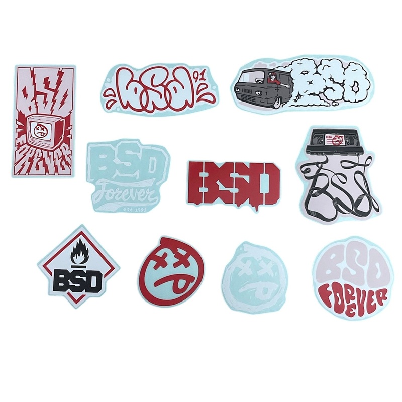 BSD Sticker Pack|2020 Pack|2021 Pack|2022 Pack|2023 Pack|2024 Pack