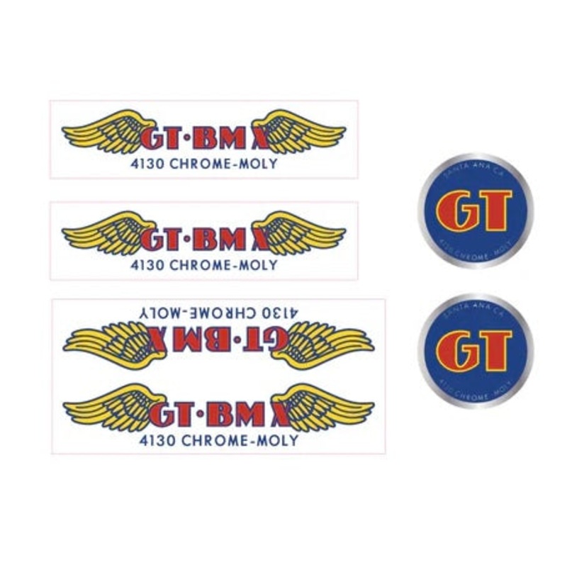 GT 4130 Decal Set|Printed on Clear Background