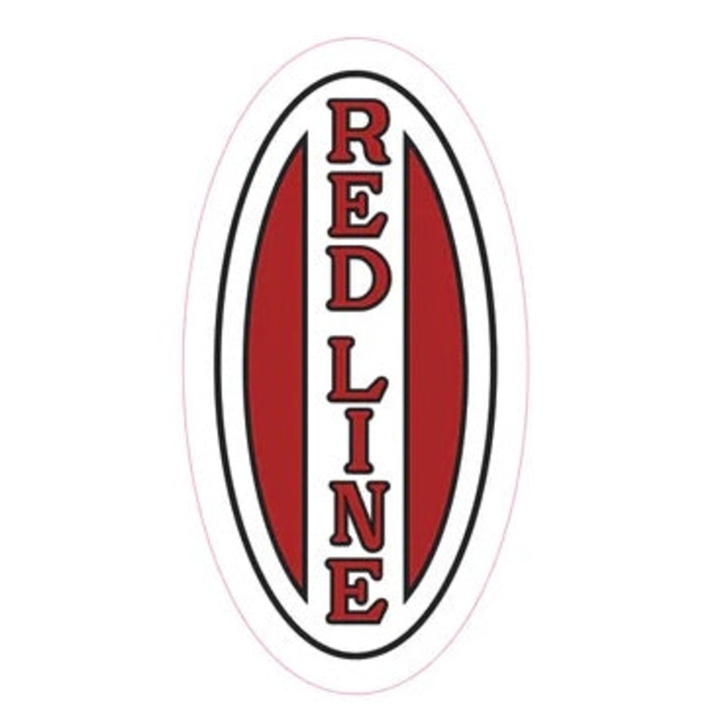 Redline Early Font Head Tube Decal