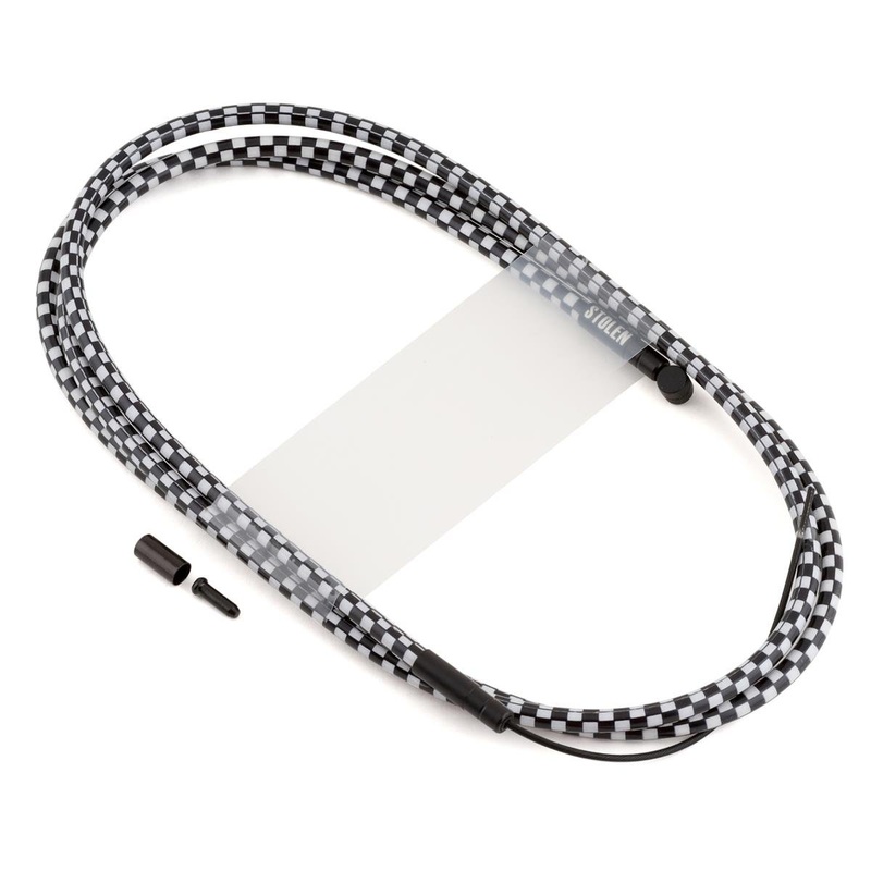 Stolen Whip Linear Cable|Black / White Check
