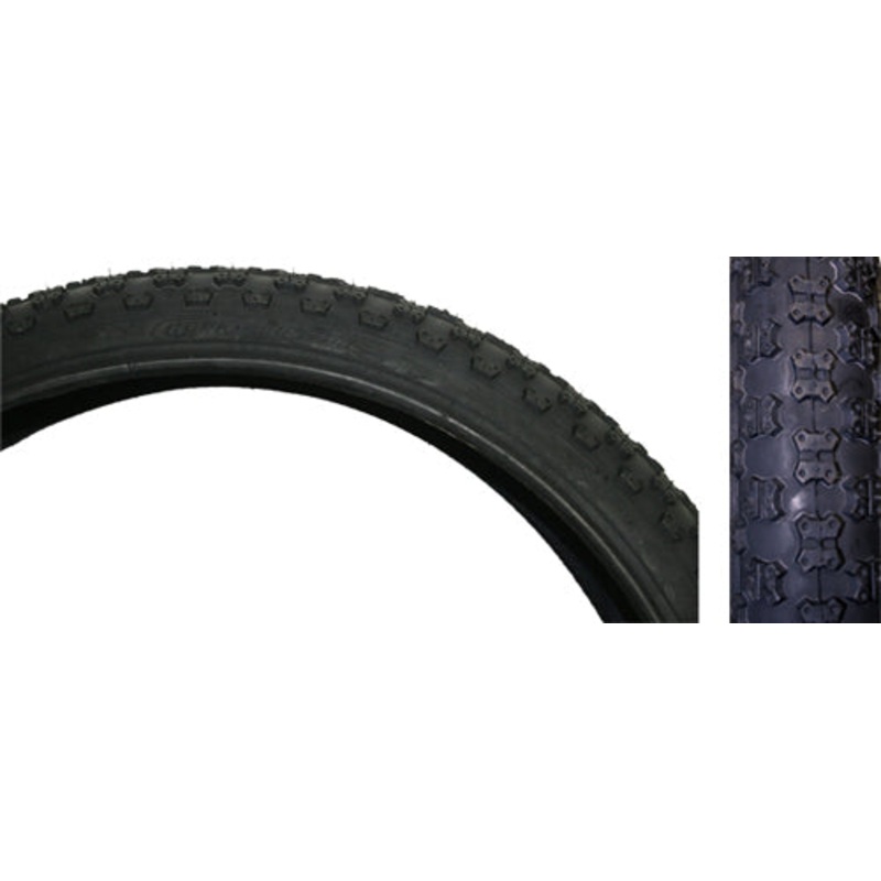 COMP III TYPE TIRE|Black – 16″ x 1.75″|Black – 16″ x 2.125″|Black – 18″ x 2.125″|Black – 20″ x 1.75″|White – 20″ x 1.75″|Red w/tan Wall – 20″ x 1.75″|Blue w/tan Wall – 20″ x 1.75″|Black w/ Tan Wall – 20″ x 1.75″|Black – 20″ x 2.125″|White – 20″ x 2.125″|R
