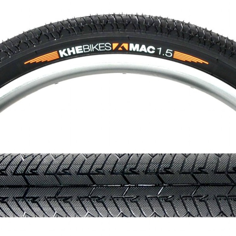 KHE Mac 1.5 Folding Tire|Black – 20″ x 48mm(1.89″)