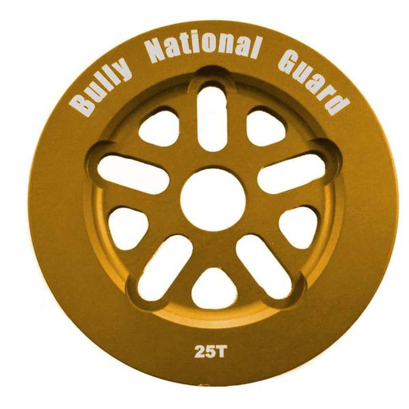 BULLY NATIONAL GUARD SPROCKET|25t/Red|25t/Blue|25/Purple|25t/Black|25t/Gold