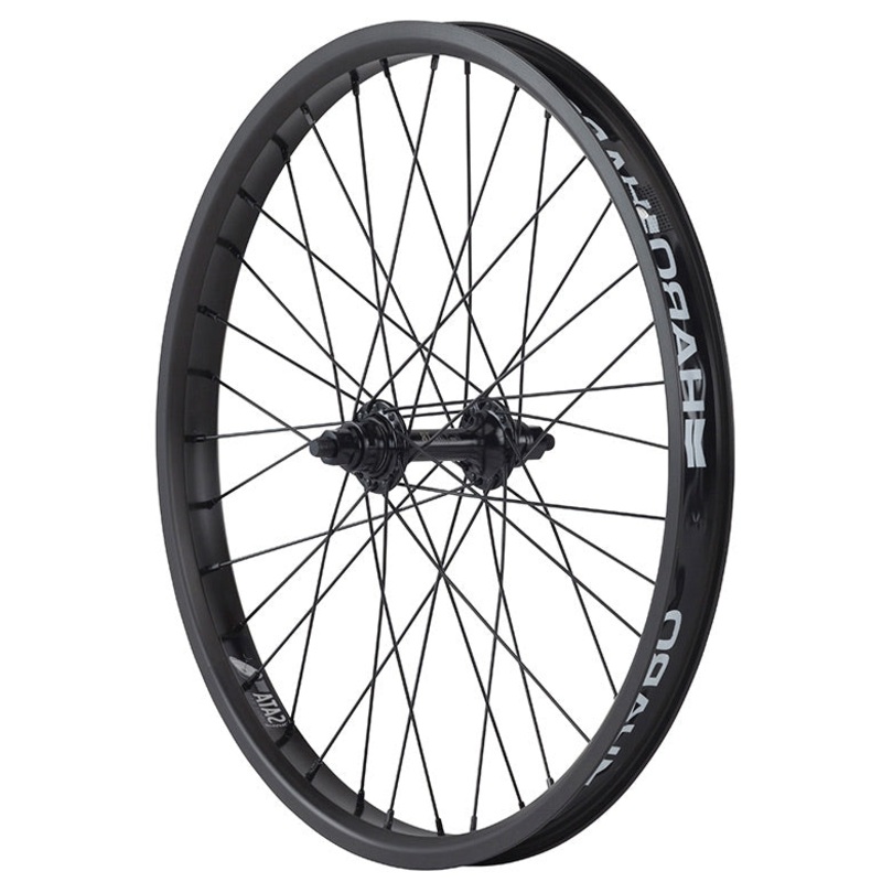 HARO SATA FRONT WHEEL|Black|Polished
