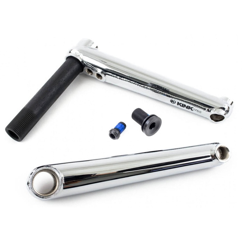 KINK PILLAR 24 CRANKS|Black/175mm|Black/170mm|Chrome/175mm|Chrome/170mm